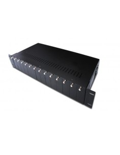 Carcasa de convertidor de medios de 14 entradas