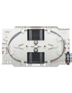 Caja empalme F.O 12 X ST, OM3, montada 2