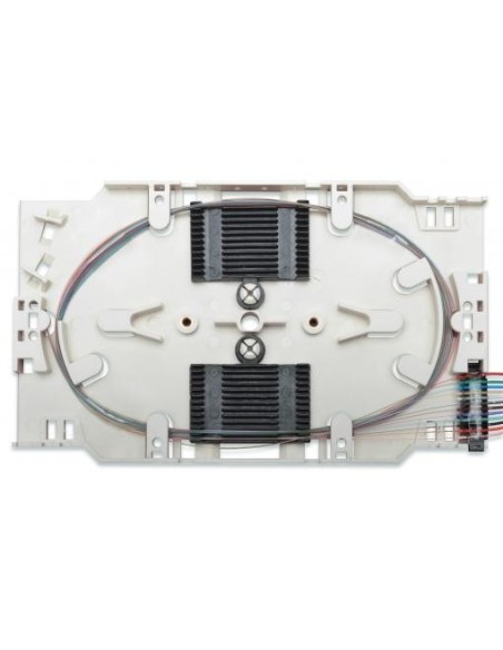 Caja empalme F.O 12 X ST, OM3, montada