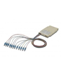 Caja de empalme de 12 fibras, premontada, LC, OS2