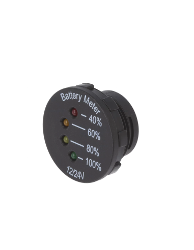 VOLTIMETRO NIVEL BATERIA PB 12/24V