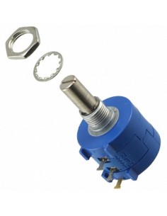 Potenciometro de mando 10 vueltas 5K 2W