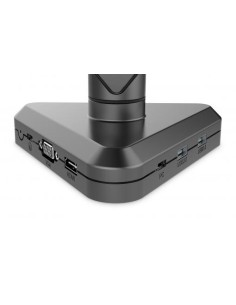 Soporte de monitor inteligente con estación de acoplamiento integrada, muelle neumático y fijación de apriete 2