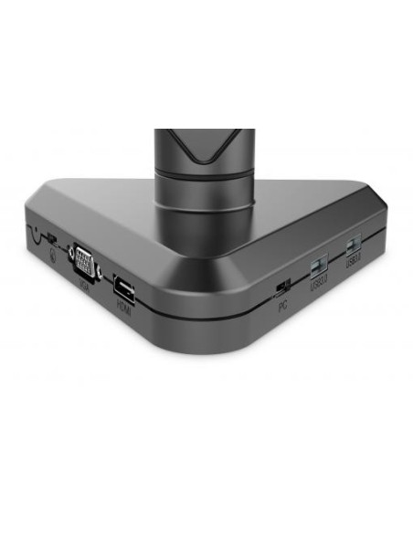 Soporte de monitor inteligente con estación de acoplamiento integrada, muelle neumático y fijación de apriete