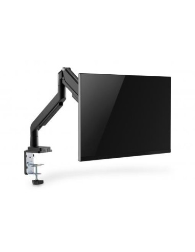 Soporte de monitor universal sencillo con muelle neumático y fijación a presión