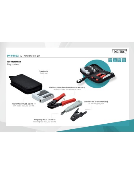 Kit de herramientas para redes