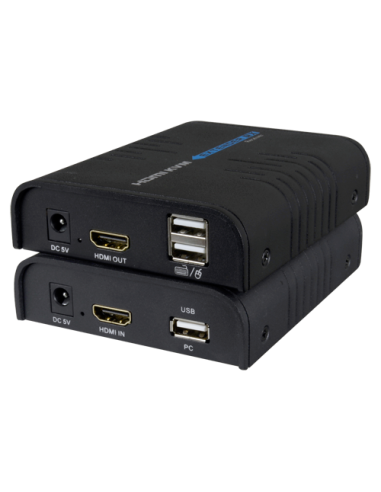 EXTENSOR HDMI/USB TX-RX 120M
