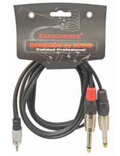 CABLE 1.5M M-ST.3.5 A 2-M-MONO 6.35