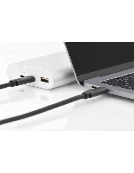 Cable USB Type-C, Type-C a C M/M, 1 m, con todas las funciones, Gen 2, 5 A, 10 GB,