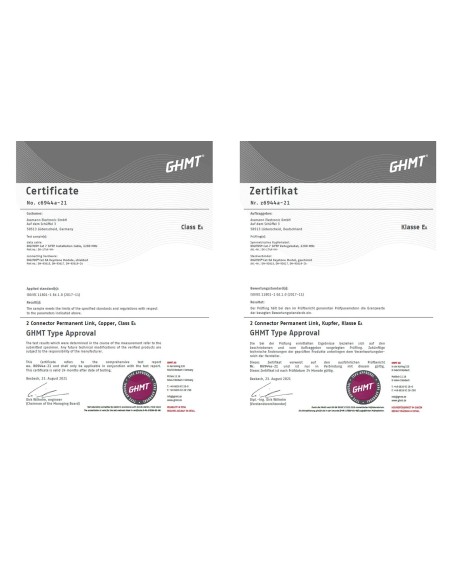 CABLE CAT 7 S-FTP  1200 MHz Dca (EN 50575), AWG 23/1, 250 m