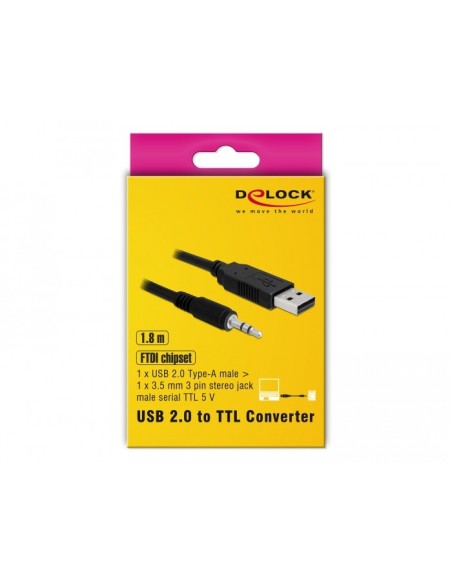 Convertidor USB a TTL jack 3.5mm 5V