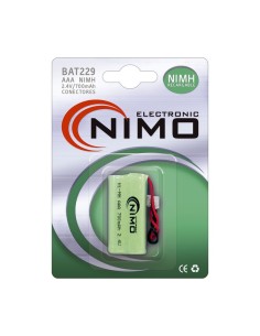 PACK NIMH 2.4V 700M 2XAAA UNIV 2