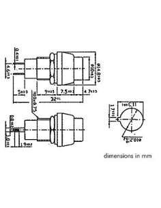 PULSADOR PLATA N.ABIERTO REDON 2