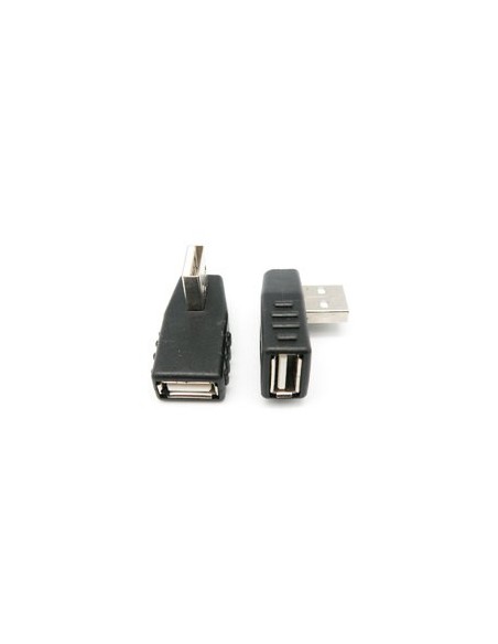 ADAPTADOR USB TIPO A, ACODADO M/H 90º
