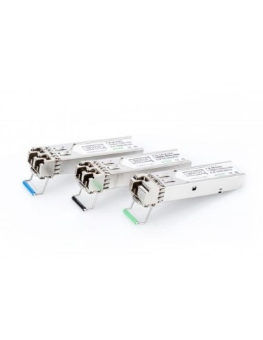 Módulo transceptor F.O.mini GBIC (SFP), 1,25 Gbps, 0,55 km