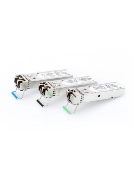 Módulo transceptor F.O.mini GBIC (SFP), 1,25 Gbps, 0,55 km