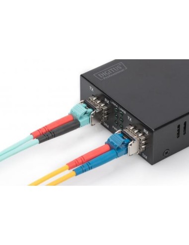 Módulo transceptor F.O.mini GBIC (SFP), 1,25 Gbps, 0,55 km