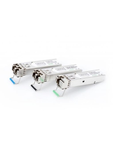 Módulo transceptor F.O.mini GBIC (SFP),1,25 Gbps, 0,55 km