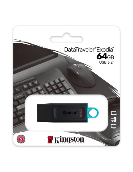 PENDRIVE USB3.0 64GB KINGSTON DT100