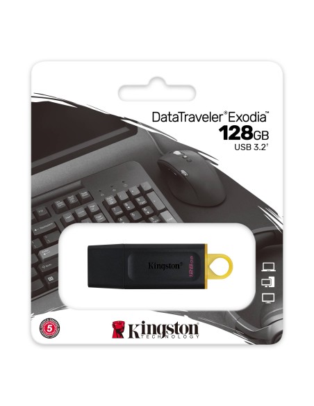 PENDRIVE  USB 3.0 128GB KINGSTON DT100