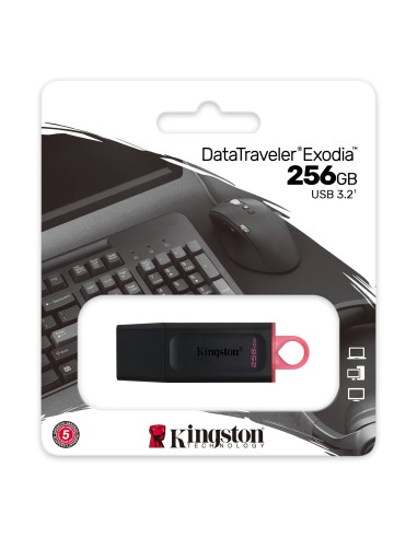 PENDRIVE USB 3.0 256GB KINGSTON DT100