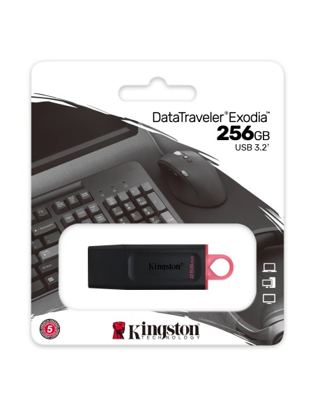 PENDRIVE USB 3.0 256GB KINGSTON DT100