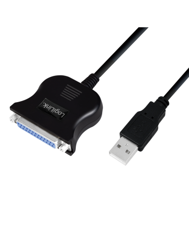 Cable USB 1.1 a puerto paralelo DB25 hembra