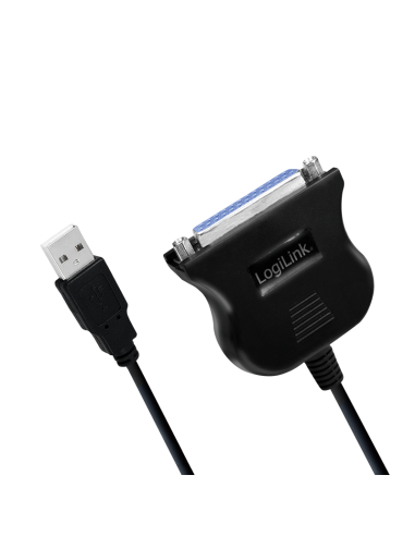 Cable USB 1.1 a puerto paralelo DB25 hembra