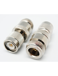 Adaptador TNC macho - N hembra