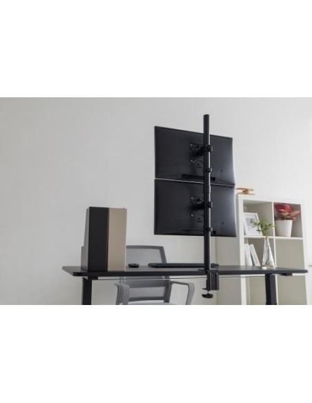 Soporte de monitor universal doble, vertical