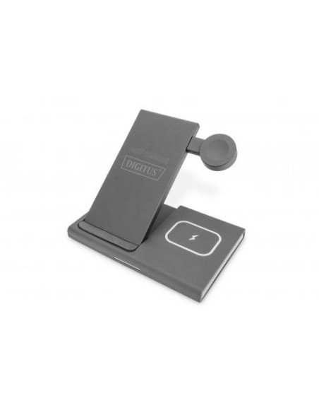 Estación de carga 3 en 1, plegable, inalámbrica