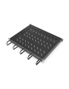 Bandeja rack 19"con guía pasacables