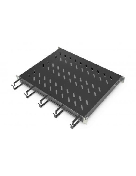 Bandeja rack 19"con guía pasacables