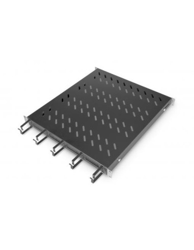 Bandeja rack 19" con guía pasacables