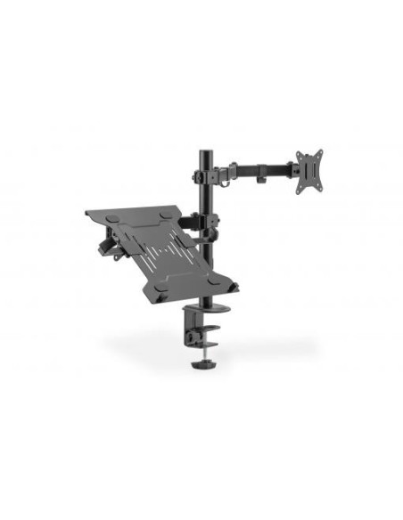Soporte de monitor universal con soporte para ordenador portátil