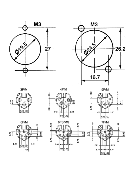 CONECTOR NEUTRIK XLR-4 PINS MACHO AEREO
