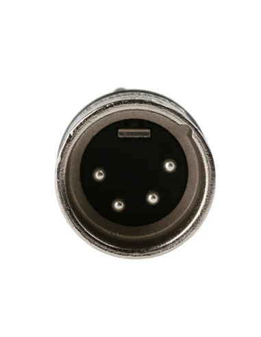 CONECTOR NEUTRIK XLR-4 PINS MACHO AEREO