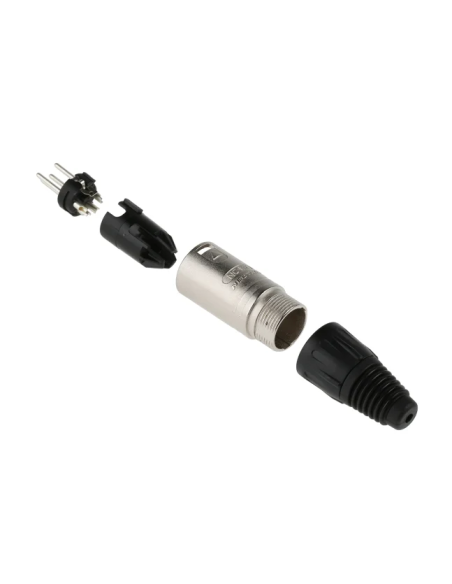 CONECTOR NEUTRIK XLR-4 PINS MACHO AEREO