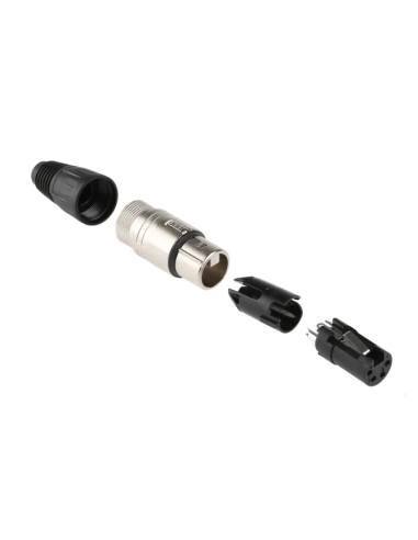 CONECTOR NEUTRIK XLR-4 HEMBRA AEREO