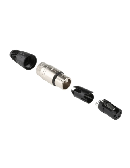 CONECTOR NEUTRIK XLR-4 HEMBRA AEREO