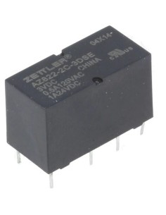 RELE MINIATURA 3V 2CC PCB BAJA POTENCIA