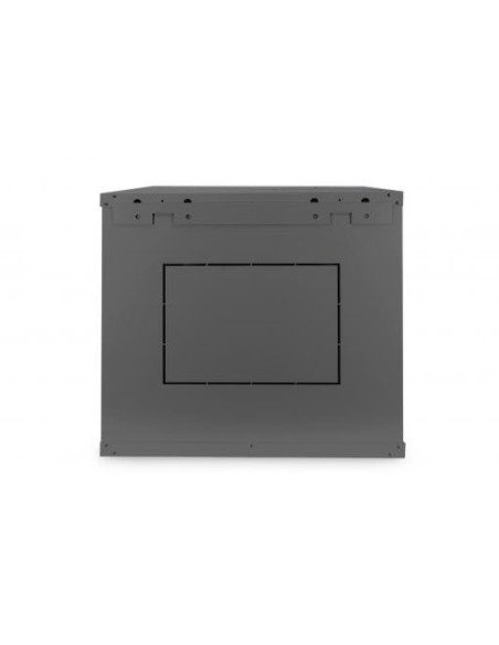 Rack mural 12UA 638x600x450 mm, color negro