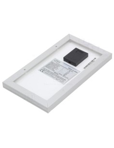 PLACA SOLAR SILICIO POLICRISTALINO 251x140x17mm 3W 12V 170mA 2