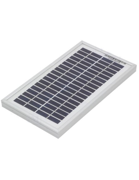 PLACA SOLAR SILICIO POLICRISTALINO 251x140x17mm 3W 12V 170mA