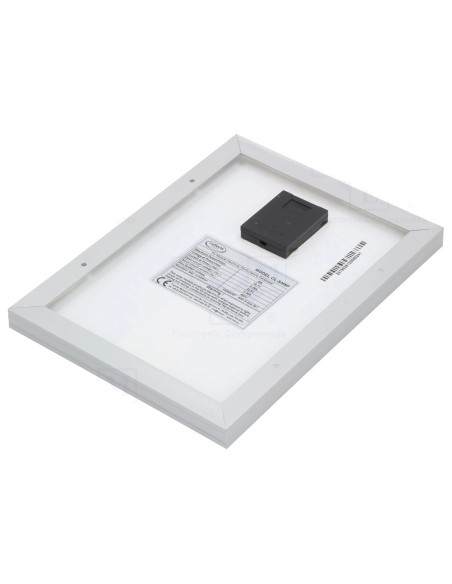 PLACA SOLAR SILICIO POLICRISTALINO  354x251x17mm 10W 12V 550mA