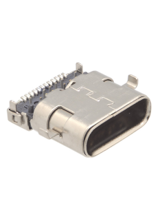 Conector USB-C Hembra soldar / Ángulo 90º SMT 2
