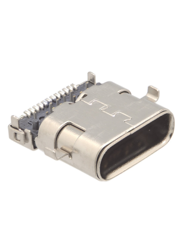 Conector USB-C Hembra soldar / Ángulo 90º SMT
