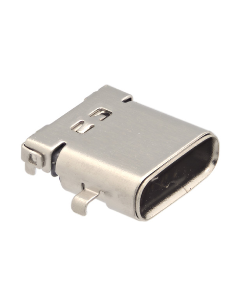 Conector USB-C Hembra soldar / Ángulo 90º SMT