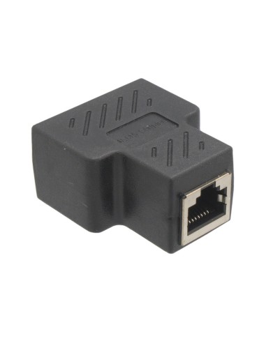Adaptador de red RJ-45  1 entrada 2 salidas - Cat.7
