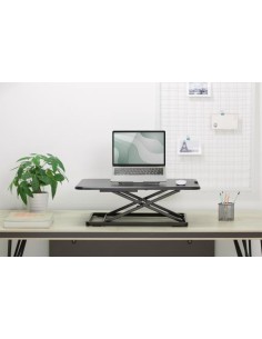 Módulo adicional ergonómico para escritorio para trabajar sentado y de pie